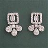 American Diamond Tops with Rhodium Plating 2 Tone Plating