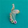 American Diamond Adjustable Ring with 2 Tone Plating