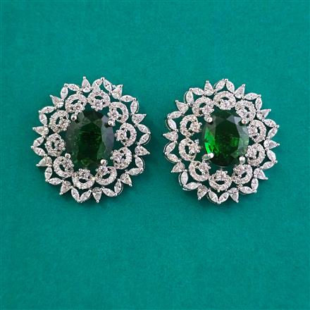 American Diamond Tops with Rhodium Plating