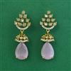 American Diamond Classic Earring with Mehndi Plating