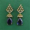 American Diamond Classic Earring with Mehndi Plating