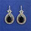 American Diamond Classic Earring with 2 Tone Plating