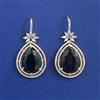 American Diamond Classic Earring with 2 Tone Plating