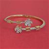 American Diamond Openable kada with Carat Plating