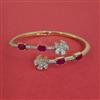 American Diamond Openable kada with Carat Plating