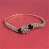 American Diamond Openable kada with 2 Tone Plating