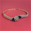 American Diamond Openable kada with 2 Tone Plating