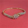 American Diamond Openable kada with 2 Tone Plating