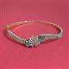 American Diamond Openable kada with 2 Tone Plating