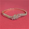 American Diamond Openable kada with 2 Tone Plating