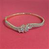 American Diamond Openable kada with 2 Tone Plating
