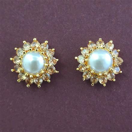 American Diamond Tops with Gold Plating