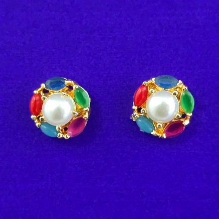 American Diamond Tops with Gold Plating