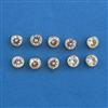 American Diamond Tops with Rhodium Plating Gold Plating
