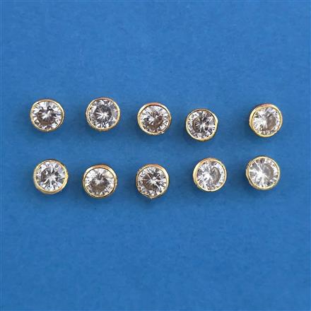 American Diamond Tops with Rhodium Plating Gold Plating