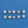 American Diamond Tops with Rhodium Plating Gold Plating