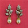 American Diamond Classic Earring with Rhodium Plating 2 Tone Plating Mehndi Plating