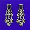 American Diamond Classic Earring with Mehndi Plating