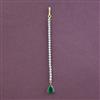 American Diamond Classic Tikka with 2 Tone Plating