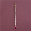American Diamond Classic Tikka with 2 Tone Plating