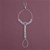 American Diamond Adjustable Hath Pan with Rhodium Plating