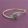 American Diamond Openable kada with 2 Tone Plating