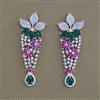 American Diamond Classic Earring with Carat Plating