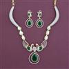 American Diamond Classic Necklace with Carat Plating
