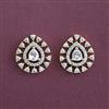American Diamond Tops with Rhodium Plating 2 Tone Plating