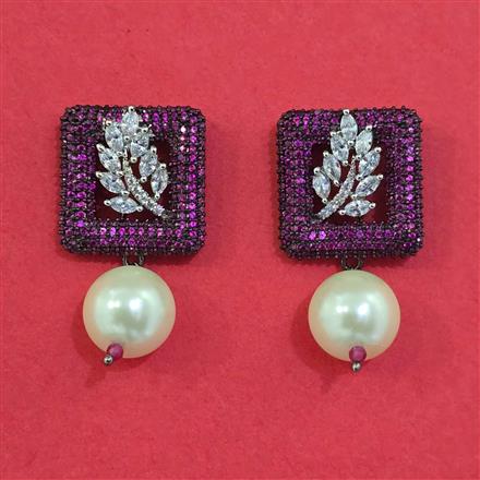American Diamond Tops with Black Plating