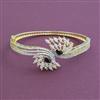 American Diamond Openable kada with 2 Tone Plating