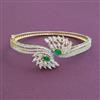 American Diamond Openable kada with 2 Tone Plating