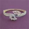American Diamond Openable kada with 2 Tone Plating