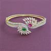 American Diamond Openable kada with 2 Tone Plating