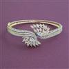 American Diamond Openable kada with 2 Tone Plating