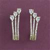 American Diamond Classic Earring with Mehndi Plating
