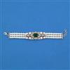 American Diamond Adjustable Bracelet with Carat Plating