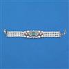 American Diamond Adjustable Bracelet with Carat Plating