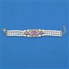 American Diamond Adjustable Bracelet with Carat Plating