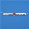 American Diamond Adjustable Bracelet with Carat Plating