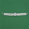 American Diamond Classic Bracelet with Rhodium Plating