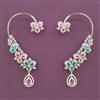 American Diamond Earcuff with Carat Plating