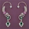 American Diamond Earcuff with Carat Plating