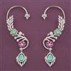 American Diamond Earcuff with Carat Plating