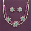 American Diamond Classic Necklace with Carat Plating