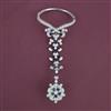 American Diamond Classic Hath Pan with Rhodium Plating