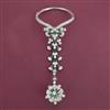 American Diamond Classic Hath Pan with Rhodium Plating