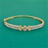 American Diamond Openable kada with 2 Tone Plating