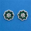 American Diamond Tops with Rhodium Plating