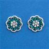 American Diamond Tops with Rhodium Plating